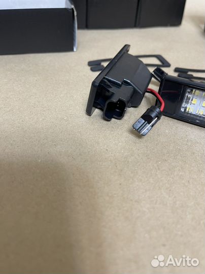 Светодиодная подсветка номера Nissan все модели