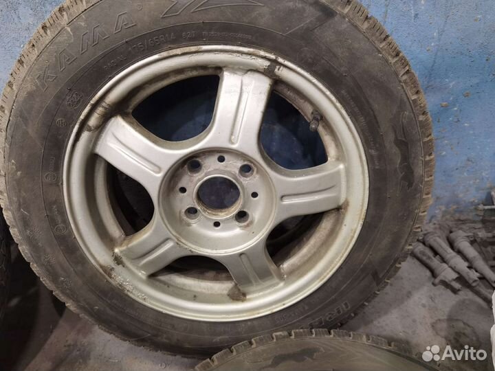 Колеса r14 на ваз зимние шипованные