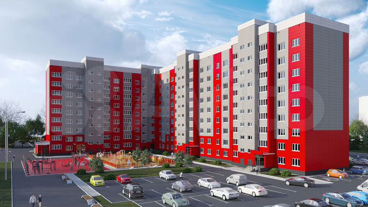 Квартира-студия, 29,6 м², 2/9 эт.
