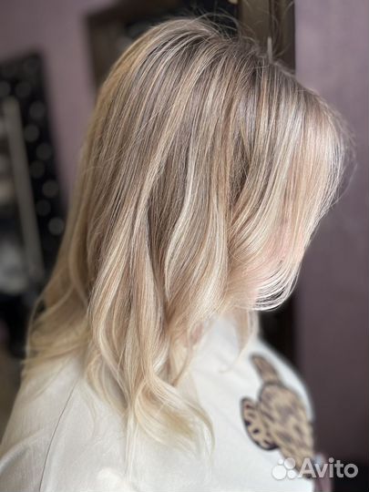 Окрашивание волос