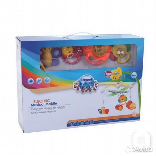 Музыкальная карусель на кроватку