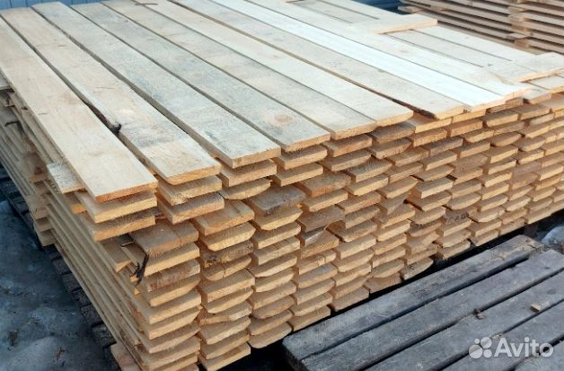 Доска обрезная пиломатериалы 50х150х6000