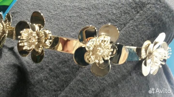 Пояс металл miu miu оригинал
