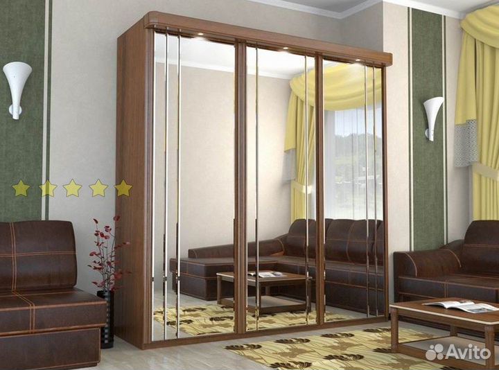 Шкаф с зеркалом без посредников