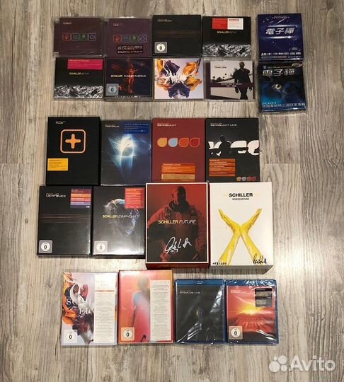 Schiller CD LP BD collection