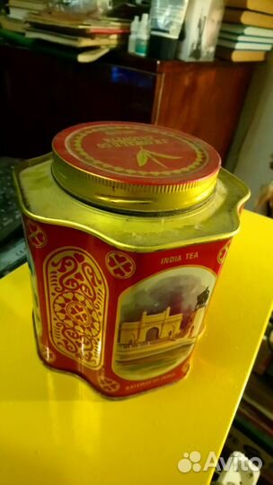 Банка чай СССР