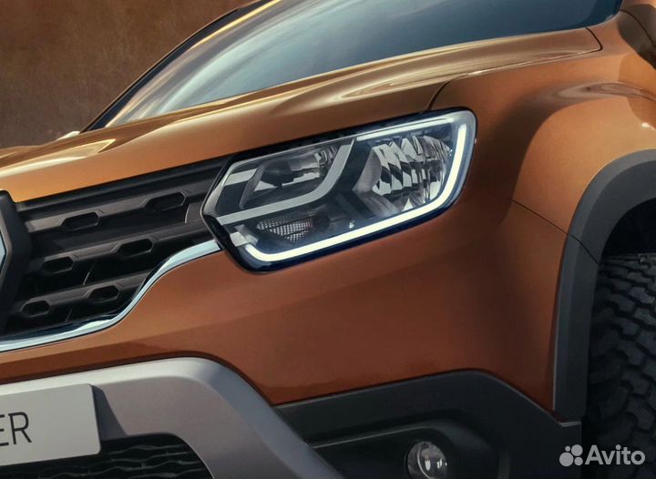 Стекло фары Renault Duster 2 2020+