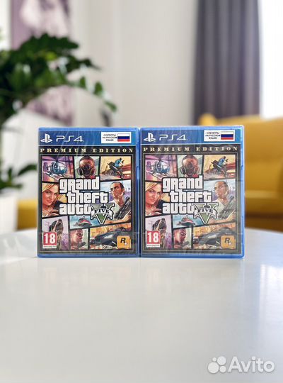 Новый/GTA 5 Premium Edition на PS4/5