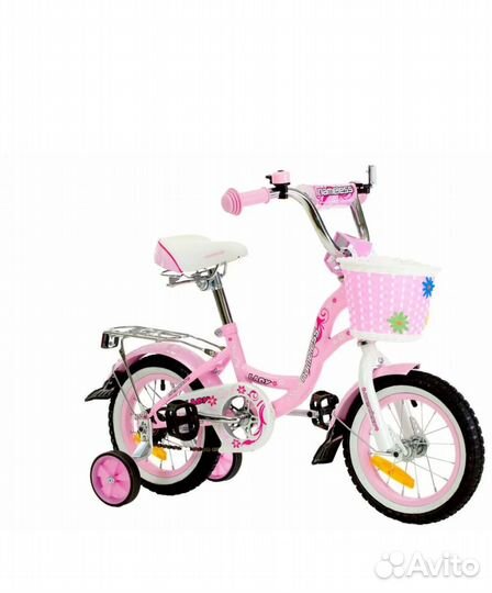 Велосипед для девочки 4-8 лет