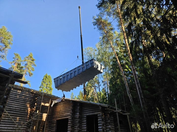 Аренда и услуги автокрана, 30 т, 43 м, с гуськом 9 м