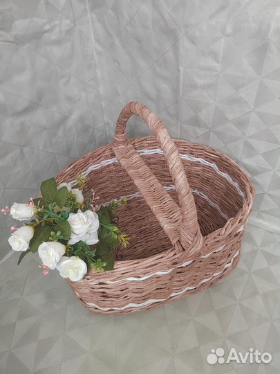 Корзина плетеная