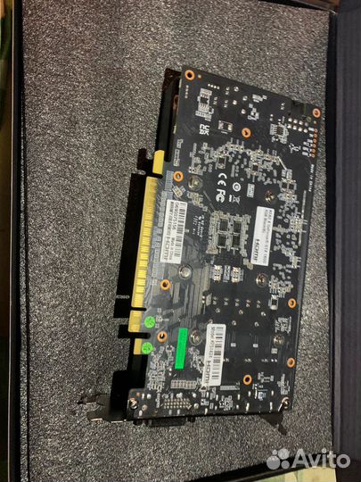 Видеокарта gtx 1050 ti / r9 380 4gb