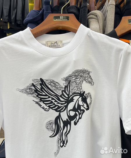 Футболка мужская hermes
