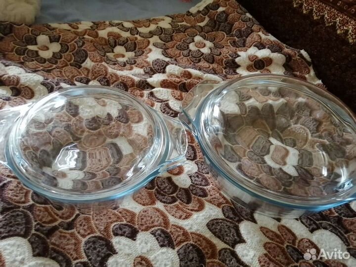 Кастрюльки стекло. Новые