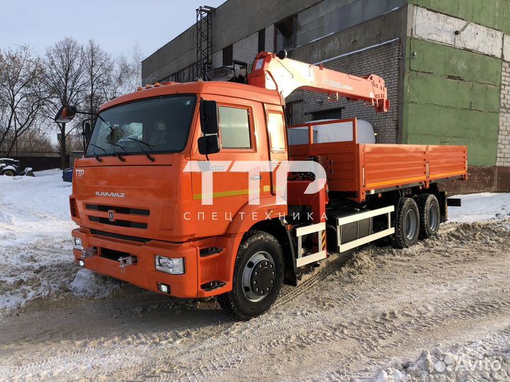 КАМАЗ 65115 с КМУ, 2024
