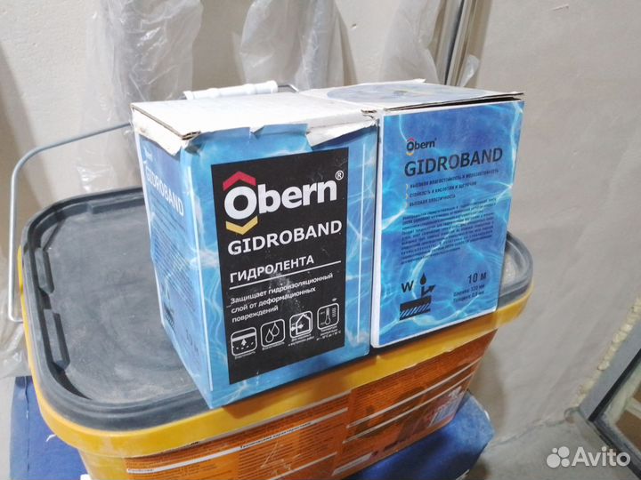 Гидроизолирующая лента Obern gidroband 120 мм