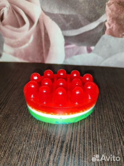 Массажное мыло с люфой/без