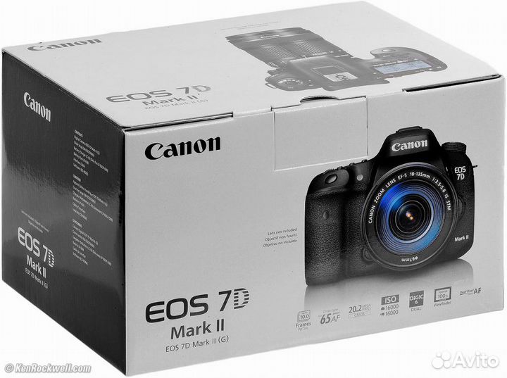 Canon 7D Mark II(18-135mm STM) Сумка+8гб+Коробка+