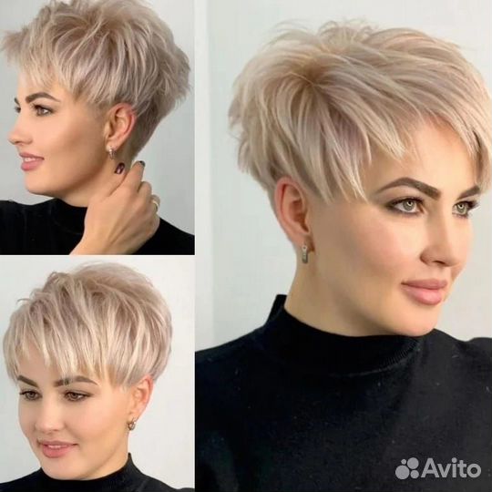 Модель на стрижку (пикси) бесплатно