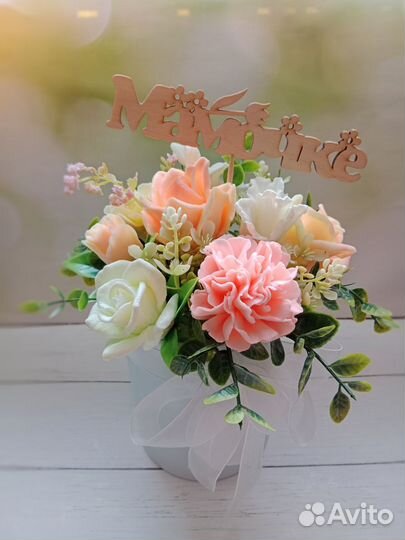 Мыло ручной работы букет