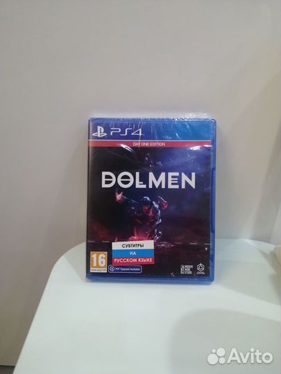 Игра PS 4 и 5 Dolmen. Диск новый, в пленке