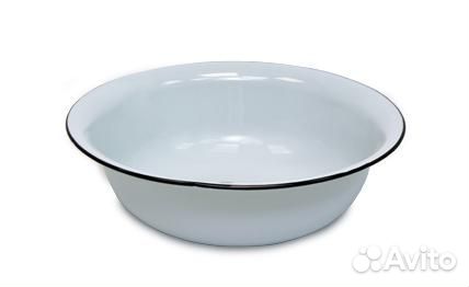 Эмалированный таз новый