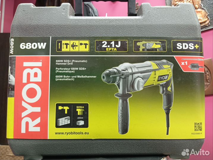 Новый Перфоратор ryobi