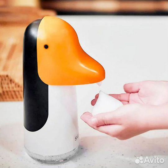 Детский сенсорный дозатор для мыла Xiaomi Penguin