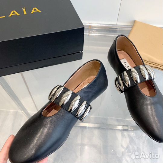 Балетки alaia 3 цвета