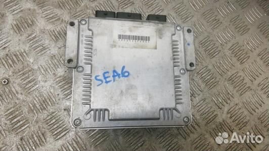 Блок управления двс citroen C8 (SEA06PC01)
