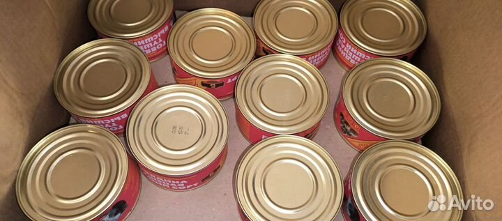 Говядина тушеная Борисоглебская