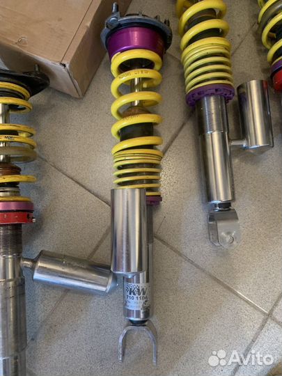 Амортизаторы KW на porsche 911 997 кузов