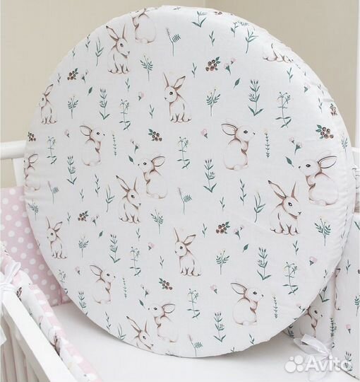 Матрас на круглую кроватку