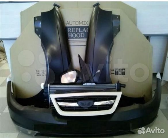 Передняя часть морда Daewoo Nexia n150