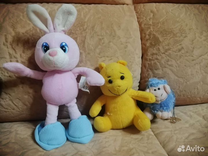 Мягкие игрушки пакетом