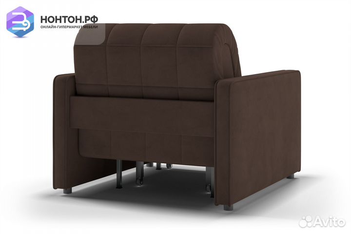 Кресло аккордеон Модо коричневое