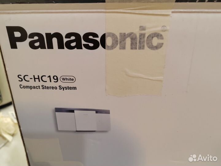Музыкальный центр panasonic sc hc19