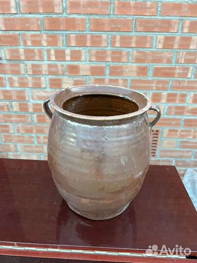 Горшок, макитра, боченок керамический