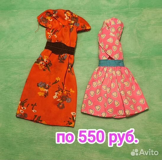 Одежда и обувь для барби 90х