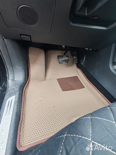 Ева коврики c бортами для Chery Tiggo 8 Pro