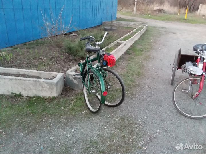 Велосипед с веломотором