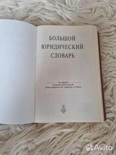 Большой юридический словарь