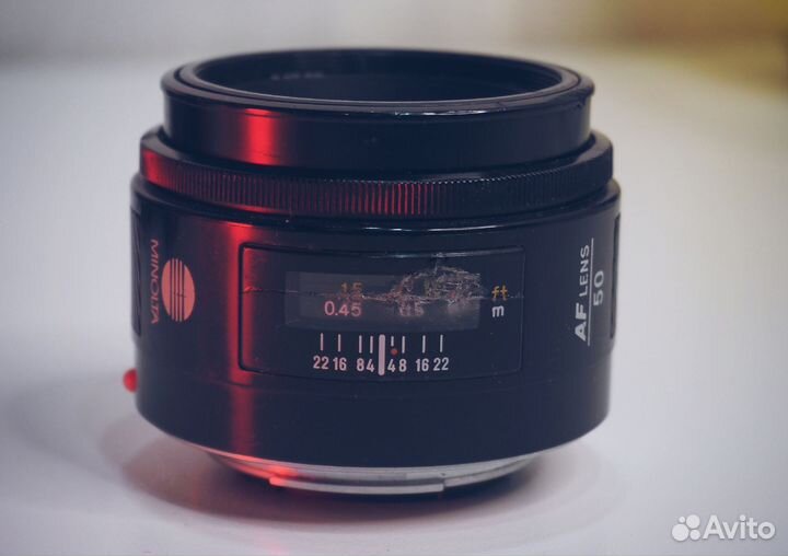 Объектив Minolta AF 50mm F1.7 A-mount