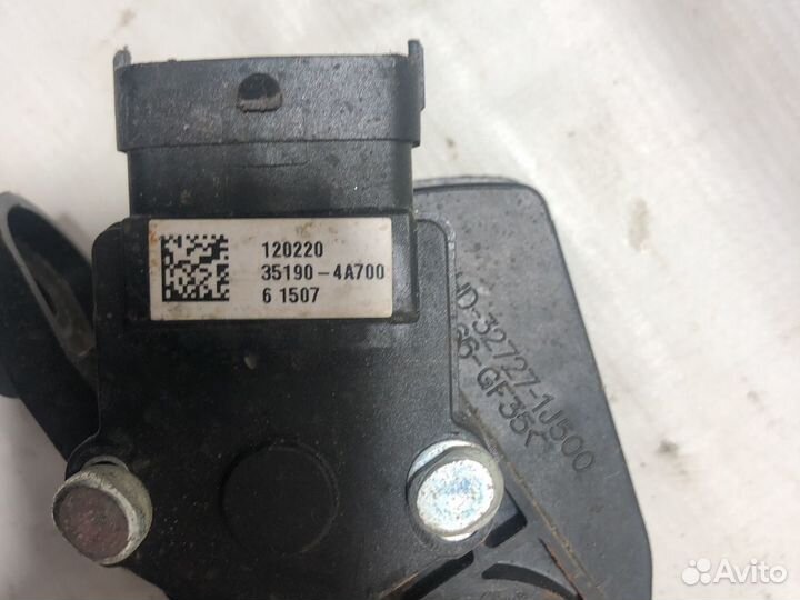 Электронная педаль газа hyundai solaris