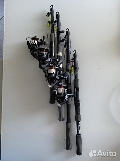 Новые удочки в сборе