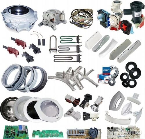 Запчасти для стиральной машины, новые