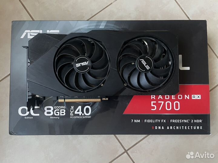 Видеокарта amd Radeon Rx 5700