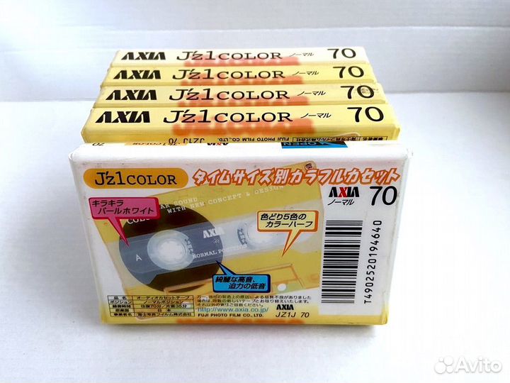 Кассета аудиокассета Axia (Fuji) J'z 1 70 - 2000 г
