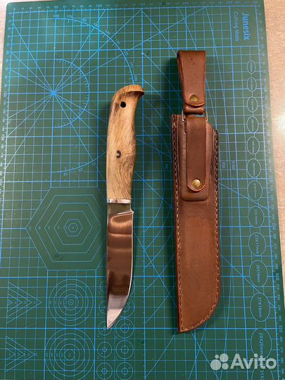 Нож якутский охотничий