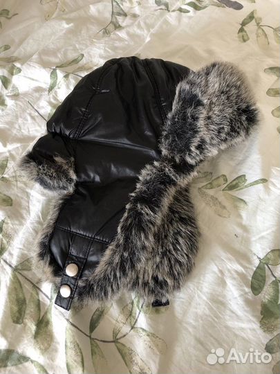 Шапка ушанка женская